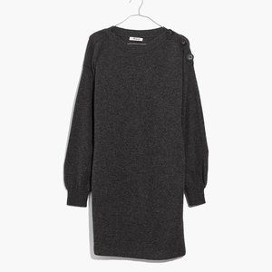 Madewell Grey Sweater Dress - Size XS